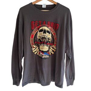 Bristol Dragway Get A‎ Grip Hold On Tight Life In The Fast Lane T-Shirt Large